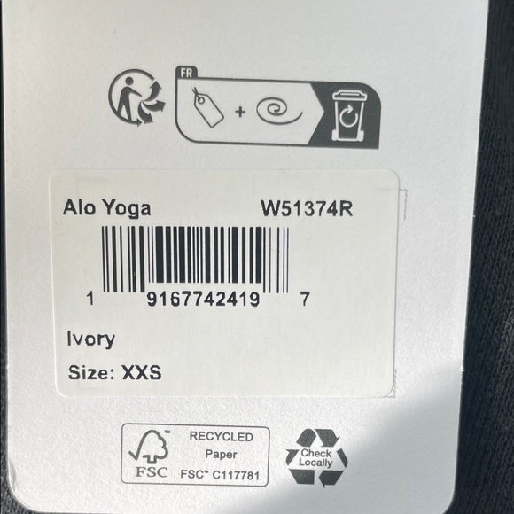 ALO Yoga Polar Fleece Winter Mix Pant - Picture 11 of 11